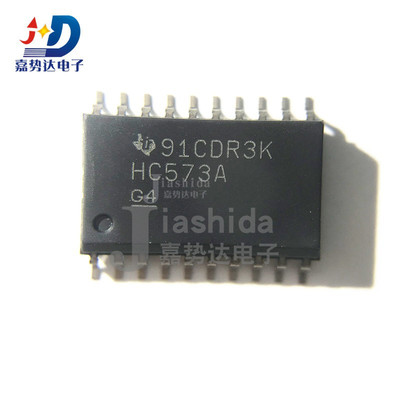 SN74HC573ADWR HC573A 三态输出八路透明D类锁存器 SOIC-20  全新