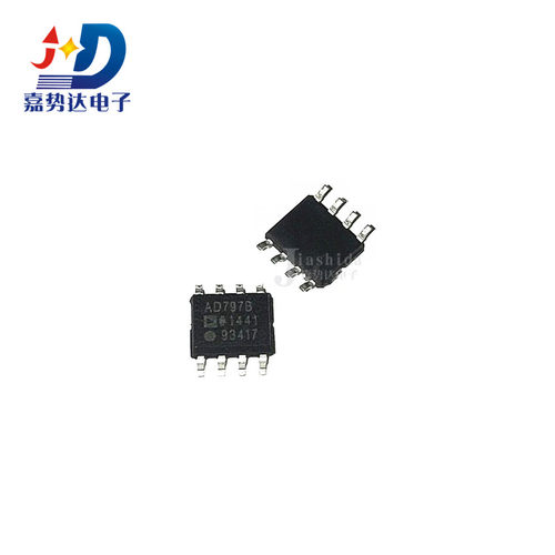 AD797BRZ 单运放放大器 低噪音 双运放芯片IC AD797B SOP8 全新