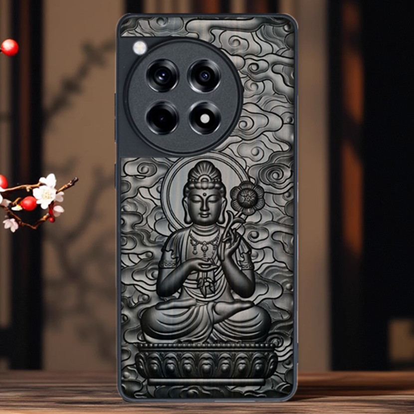 生肖守护神一加15木质防摔手机壳