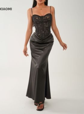 【蜜蜜家】晚香玉 欧美辣妹轻奢性感收腰修身优雅半身裙 25/Q109