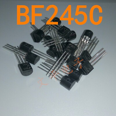 全新原装 BF245C 高频场效应管 BF245 F245C 直插TO92 MOS 10个