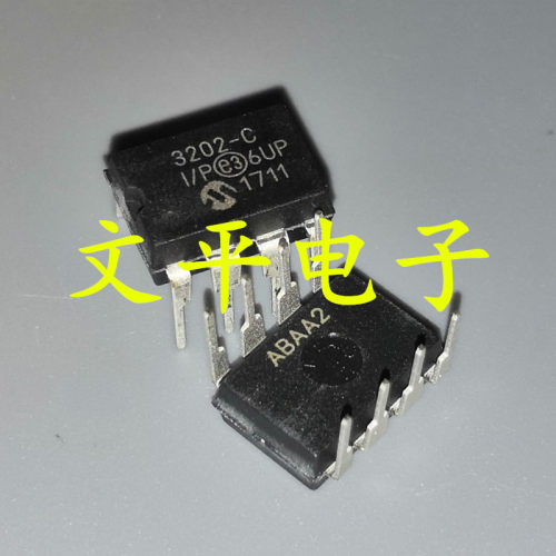 全新原装MCP3202 MCP3202-CI/P DIP-8 模数转换器芯片3202-C 现货