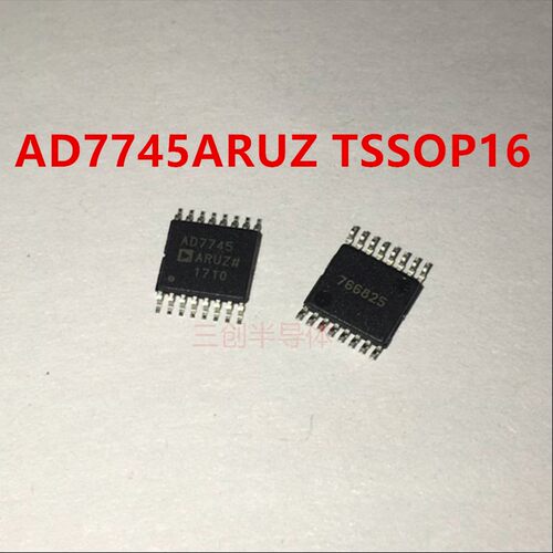 AD7745ARUZ AD7745 数据采集ADCs/DAC专用型 TSSOP16 全新原装