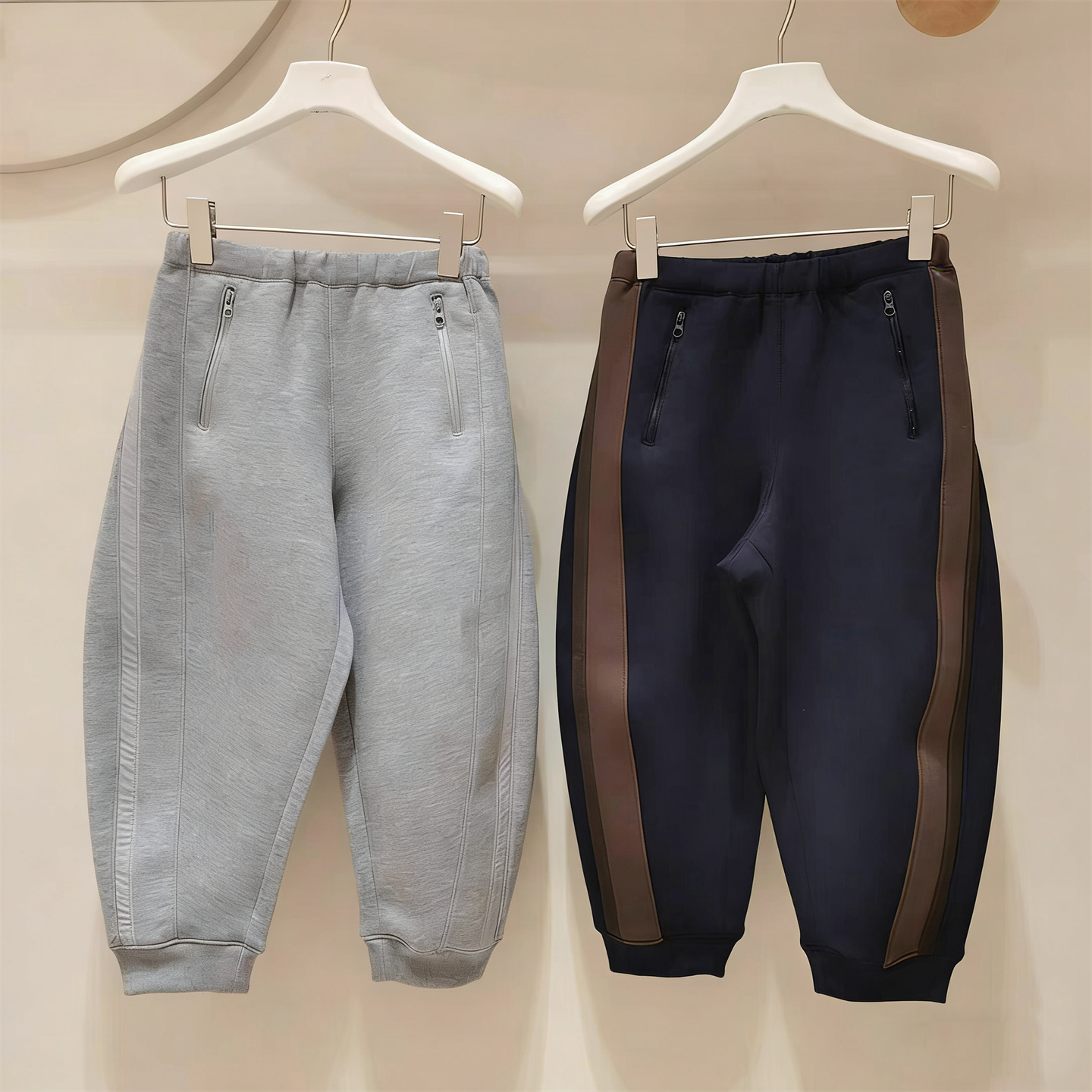 童装定制春季新款男女童经典休闲运动裤百搭宽松拼接撞色束脚卫裤,童装/婴儿装/亲子装,裤子,淘宝优惠券,粉丝福利购,淘宝优惠卷