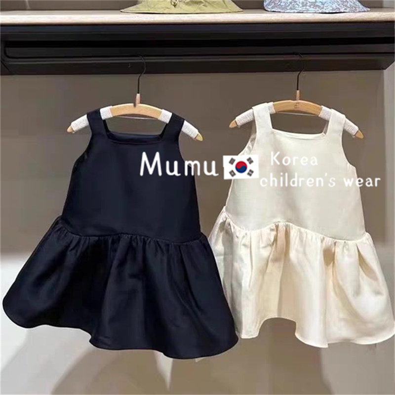 现货童装定制韩版夏季新款女童纯色连衣裙经典背心裙公主裙,童装/婴儿装/亲子装,连衣裙,淘宝优惠券,粉丝福利购,淘宝优惠卷