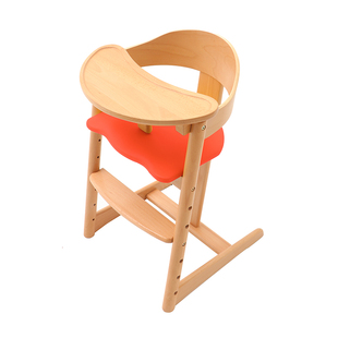 库宝宝餐椅婴儿吃饭餐桌椅实木质儿童成长椅家用学习座椅幼儿大厂