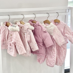 Lesenphants丽婴房专柜正品冬季加厚保暖保暖外套连帽棉服