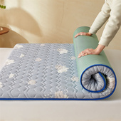 床垫家用软垫可折叠榻榻米垫子夏天宿舍学生单人冰丝床垫褥1.2米