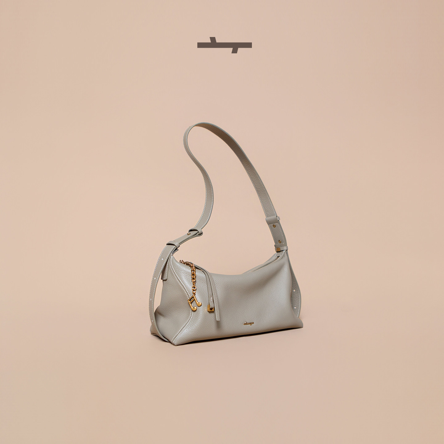 【吉娜IP联名款】食草堂音符小蛮腰系列hobo包腋下包女单肩斜挎包,箱包皮具/热销女包/男包,腋下包,淘宝优惠券,粉丝福利购,淘宝优惠卷