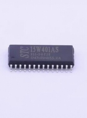 STC15W401AS-35I-SOP28 单片机(MCU/MPU/SOC) STC15W401AS-35I-SO