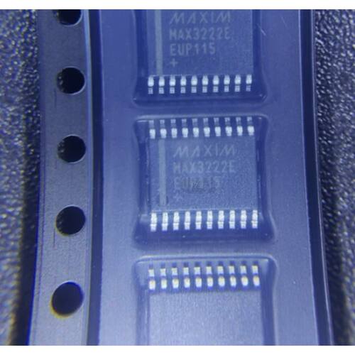 原厂供应MAX3222EEUP+T RS-232接口集成电路全新原装IC