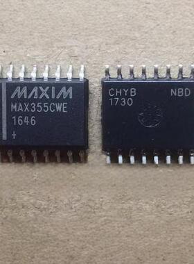 MAX355CWE  MAX355EWE 多路复用开关IC SOP-16封装 正品保证