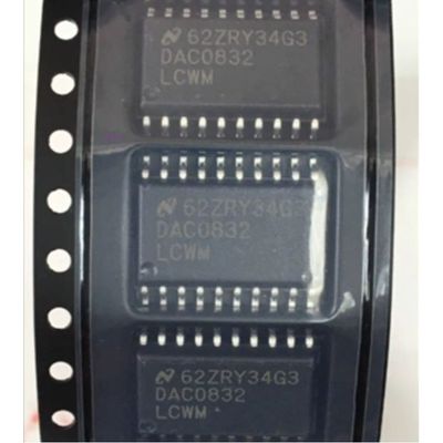 DAC0832LCWM SOP20脚  DA AD8位数模转换器芯片 现货库存