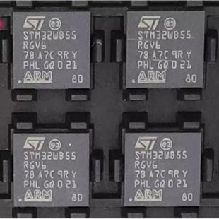原厂供应STM32WB55RGV6 射频微控制器 - MCU 封装VFQFPN68 全新