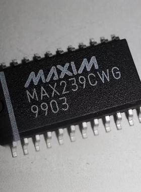 MAX239CWG MAX239EWG SOP24  驱动器/接收器 正品保证