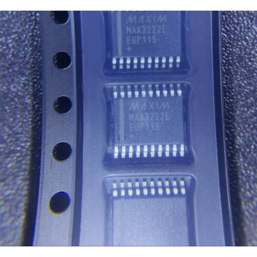 原厂供应MAX3222EEUP+T RS-232接口集成电路全新原装IC