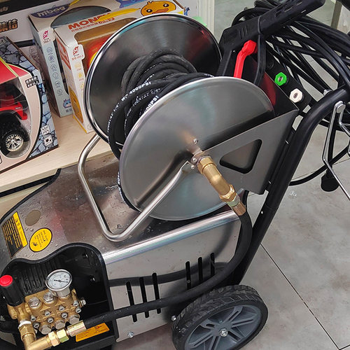 30米高压钢丝管不锈钢金属收纳架