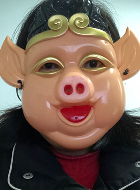 西游记厚面具猪八戒孙悟空唐僧脸谱头学校年会演出幼儿园儿童玩具