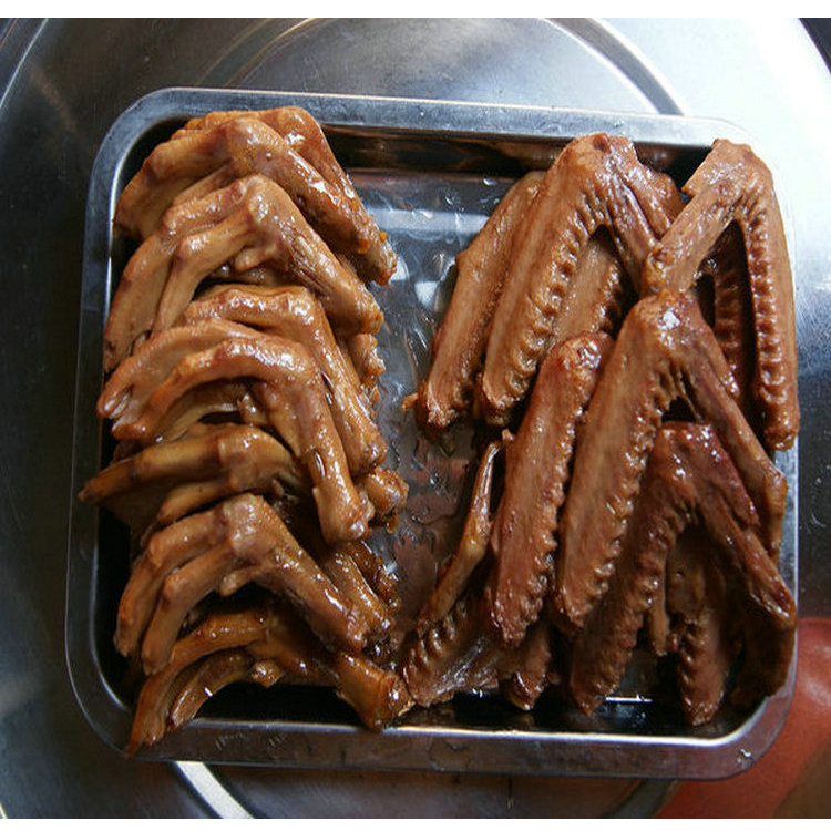 四川味卤鸭爪鸭翅零食开袋即食新鲜制作无添加