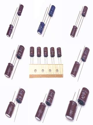 进口黑金刚电容 35v100uf 220uf 330uf 470uf 1000uf 高频长寿命