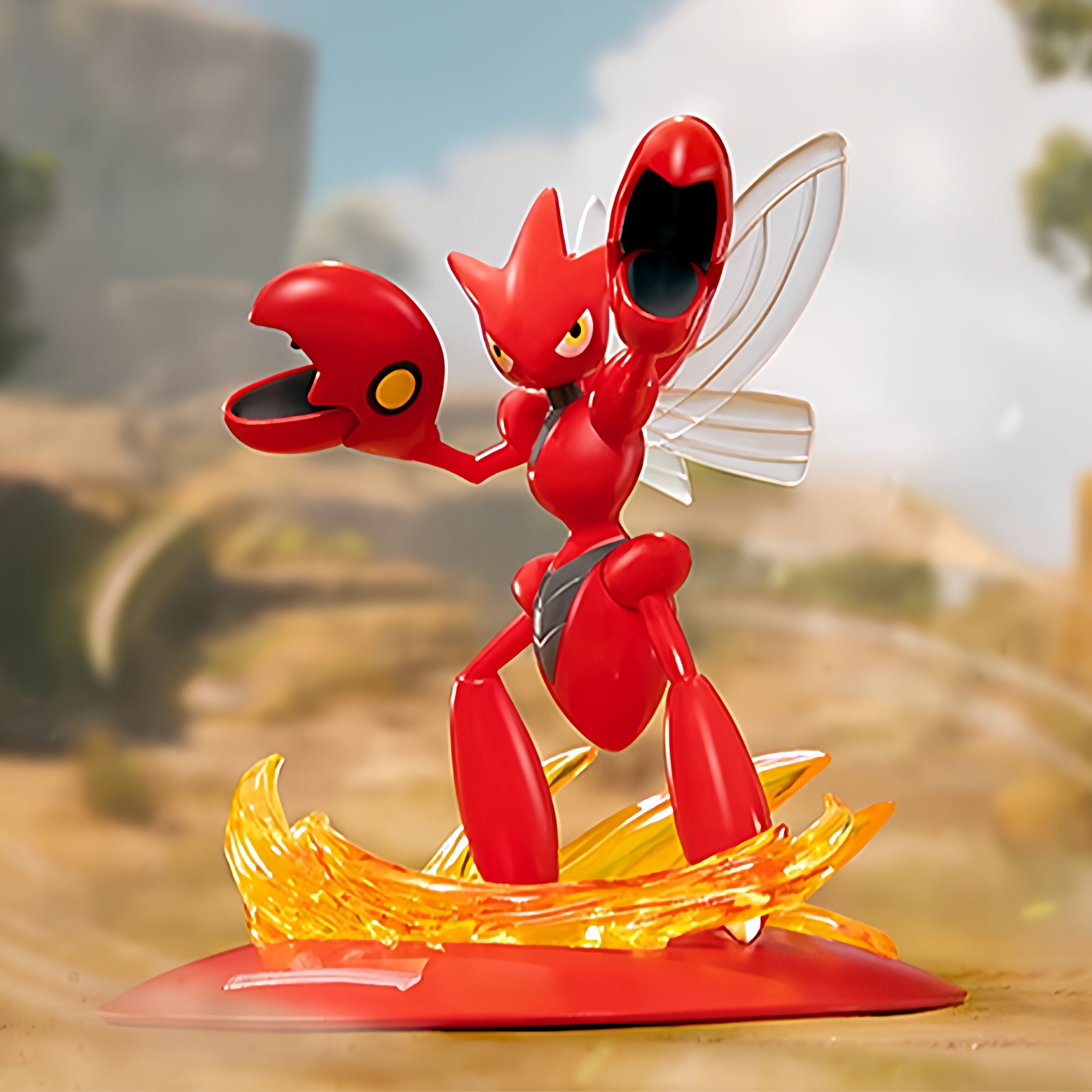 宝可梦巨钳螳螂皮卡丘手办潮玩