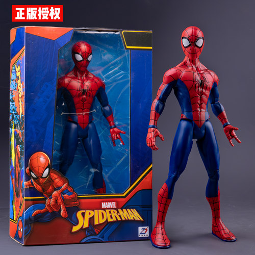 漫威蜘蛛侠钢铁侠手办可动人偶男