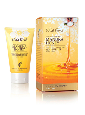 新西兰parrs帕氏麦卢卡蜂蜜防止晒霜SPF30+保湿隔离紫外线面霜