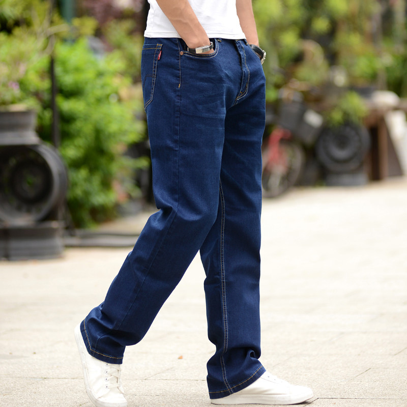 Jeans pour grands chantiers droite en vrac en coton pour été - Ref 1461716 Image 3