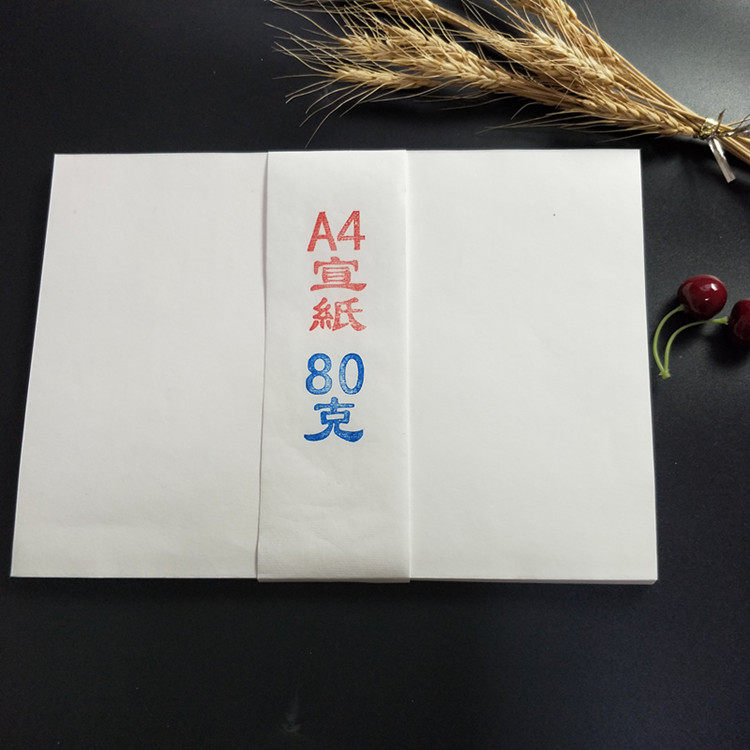 包邮 A3 A4打印宣纸生宣加厚书法国画版画山水画学生写生素描练习