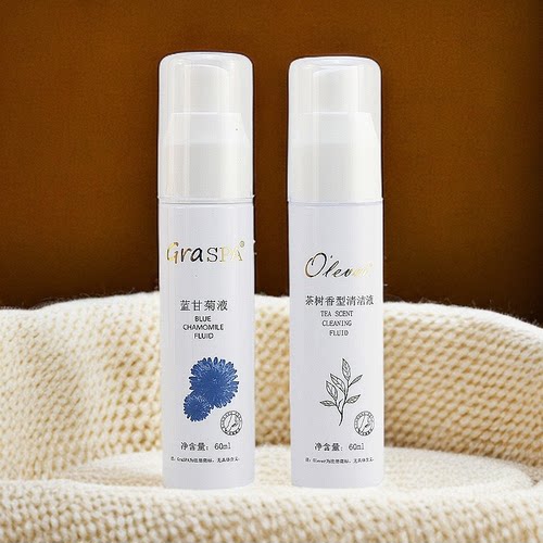 OLEVER茶树香型清洁液GRASPA蓝甘菊清洁液去茧液去老茧死皮角质