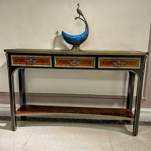 Европейский верант -верант Тайши с твердым деревом корпус Александр шкаф шкаф шкафа шкафа декоративный шкаф