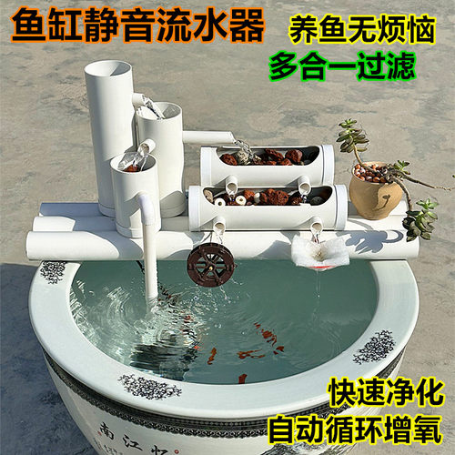 净水过滤流水器过滤器流水摆件