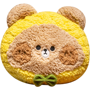 暖手捂插手抱枕热水袋卡通毛绒靠垫可揣手学生午睡枕冬天暖手神器