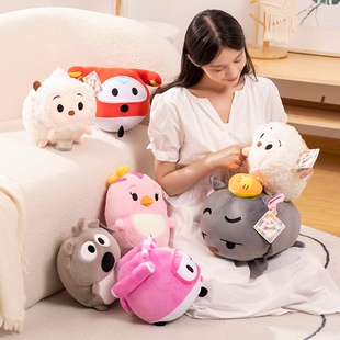 喜羊羊毛绒玩具贝肯熊娃娃萌鸡小队麦奇公仔乐迪玩偶儿童生日礼物