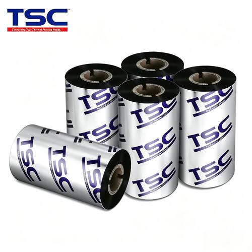 TSC条码打印机碳带打印清晰