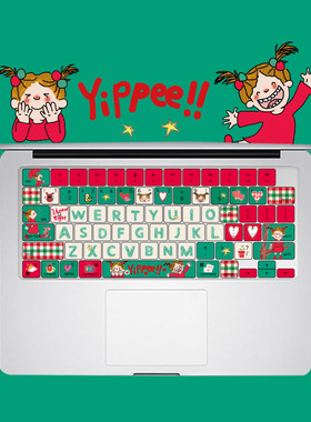 适用MacBook硅胶m2/3/4键盘膜pro 13保护air苹果笔记本14/15coco