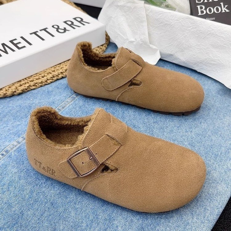 2025新款大码勃肯鞋一脚蹬懒人