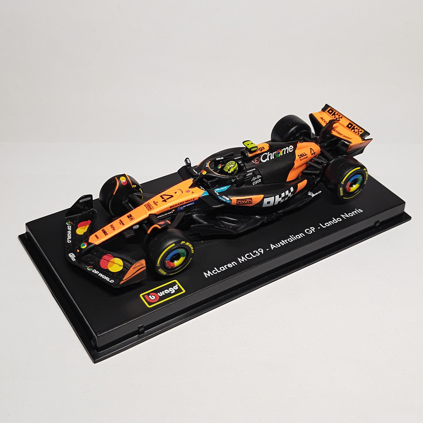 比美高1/43迈凯伦F1MCL39合金车