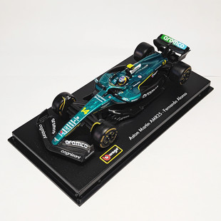 比美高1/43阿斯顿-马丁AMR25赛季F1方程式仿真汽车模型摆件金属车