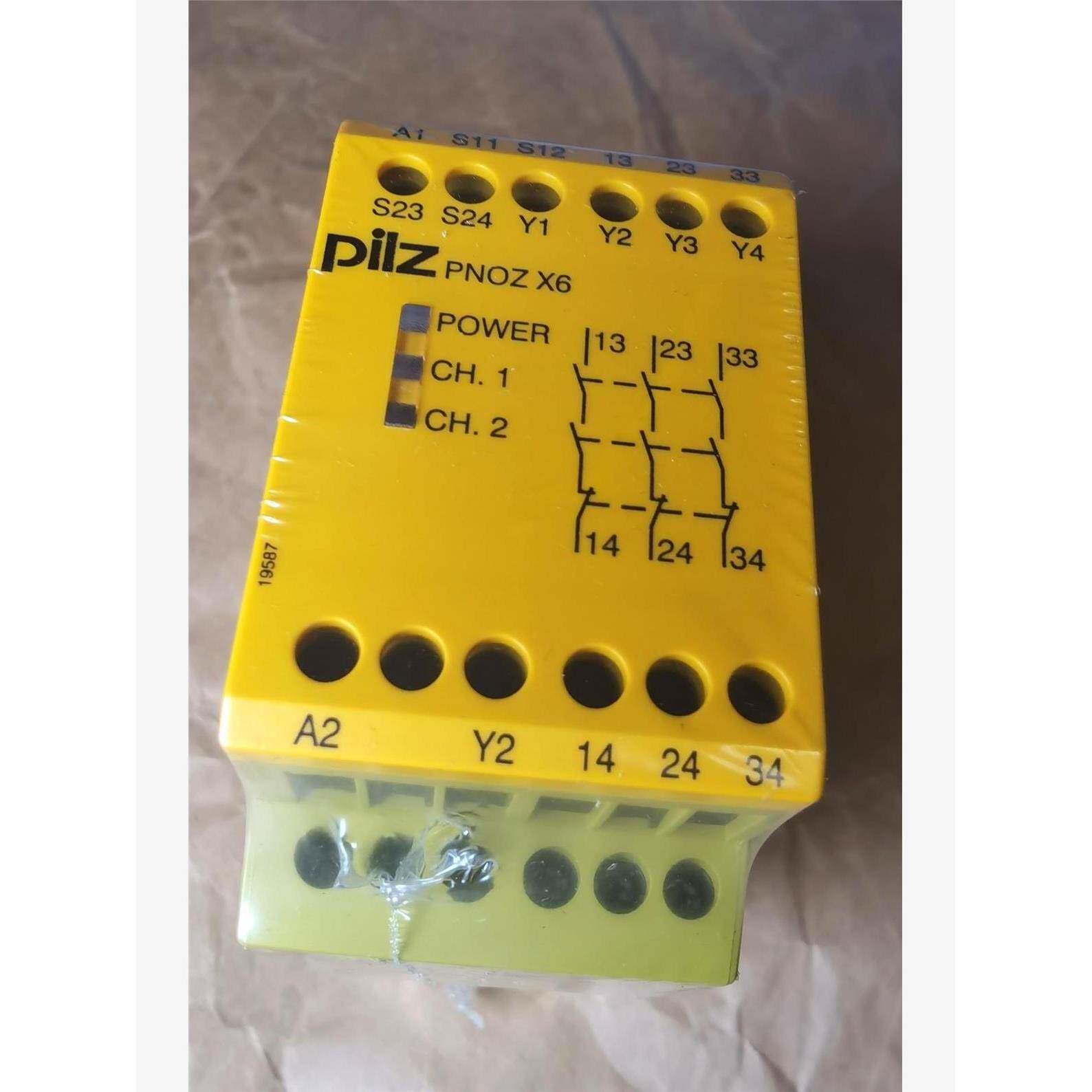 774729 x6 pilz安全继电器全新原装未拆封询价