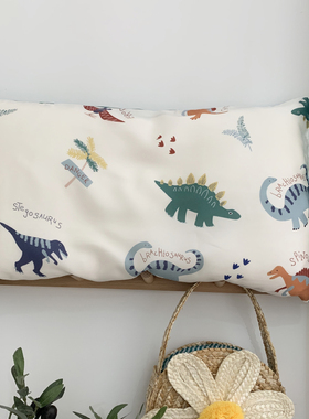 儿童夏季冰丝枕套30×50/35×55/40×60cm凉感天丝学生单人枕头套