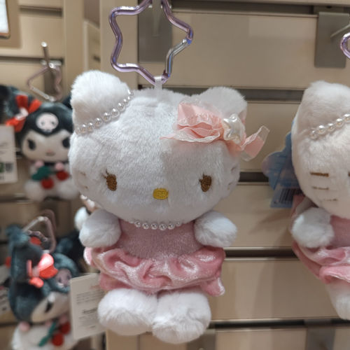 【MINISO】名创优品三丽鸥家族小飞马系列-毛绒挂件Hello Kitty款