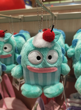 【MINISO】名创优品#好心情吊饰半鱼人毛绒玩具可爱包挂件浅蓝色