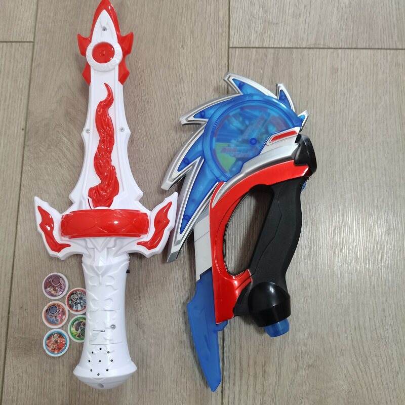欧布奥特曼光钜齿轮变身器武器泰迦超人炽焰之剑发射儿童玩具新款