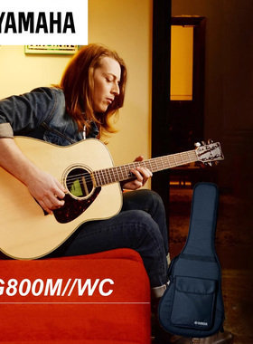 Yamaha/雅马哈 FG800系列民谣单板吉他FGX800CVN民谣电箱吉他