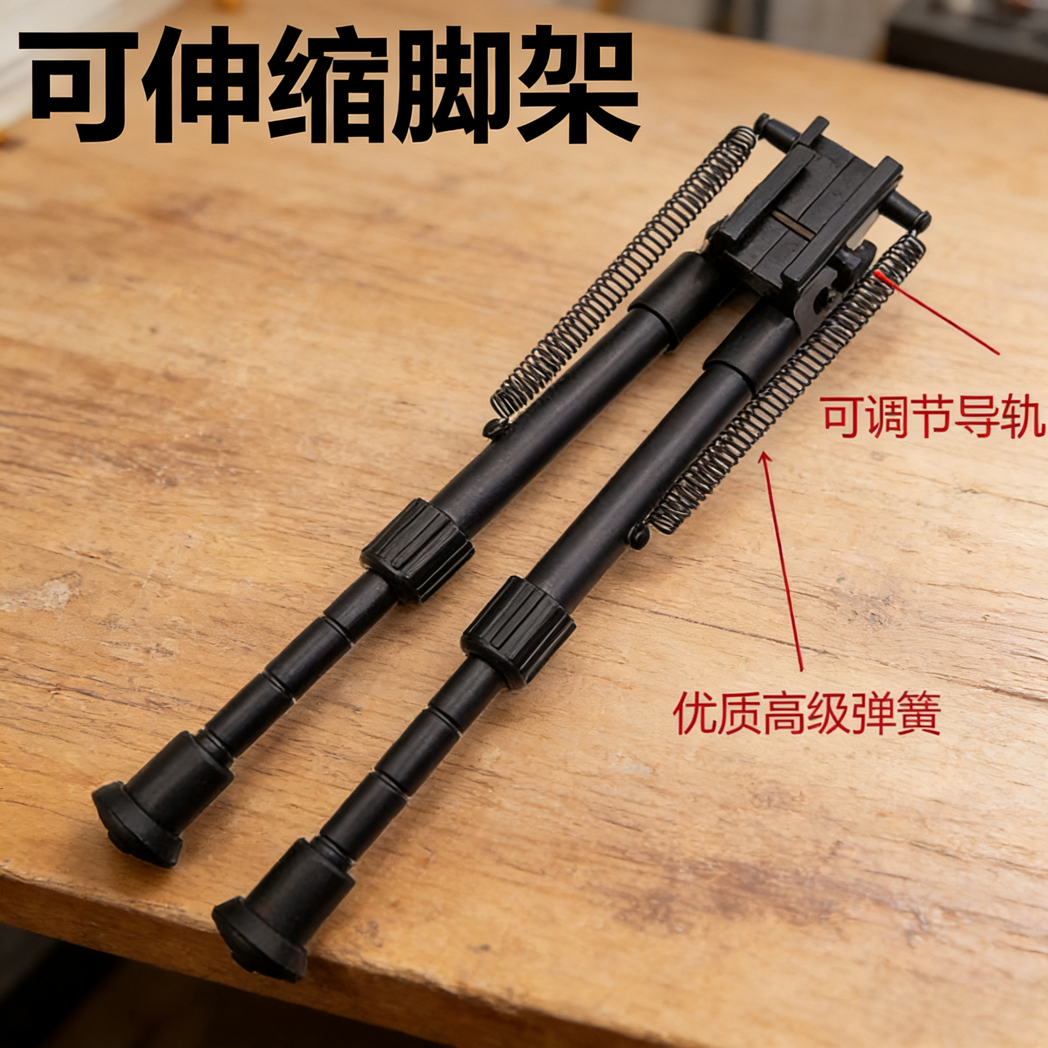 儿童玩具枪98K通用配件伸缩支架电动软弹枪m416三脚架awm改装配件