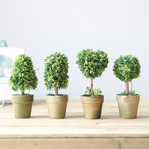 迷妆北欧家居仿真植物小盆景绿植