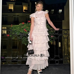 25早春新款 gsc 高智风粉色针织连衣裙子 BUYER 日娜高奢20XXASIA