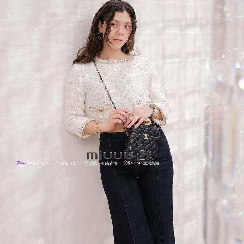 日娜高奢20XXASIA BUYER 11 roi 法式高级感小香风粗花呢短款外套