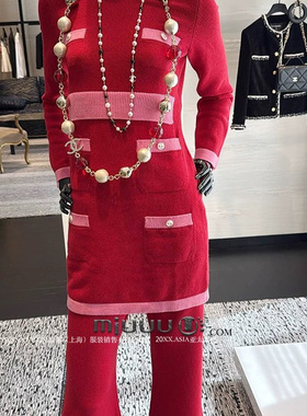 日娜高奢20XXASIA BUYER sia 25春新款高智风套装连衣裙红色2